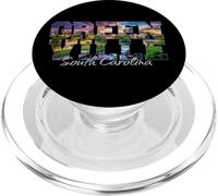 Greenville, Carolina Sud, orizzonte, cascate, parco, scenico, tramonto PopSockets PopGrip per MagSafe