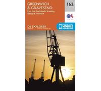 Greenwich and Gravesend (Map) OS Explorer Map