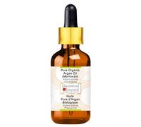 Greenwood Essential Olio di argan biologico naturale (marocchino). (Moroccan) con contagocce in vetro pressato a freddo da 100 ml