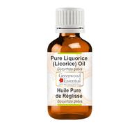 Greenwood Essential Puro Olio Di Liquirizia (Glycyrrhiza glabra) Grado terapeutico naturale 15ml (0.50 oz)