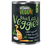 Greenwoods Veggie con Yogurt, Patate, Carote e Spinaci - 6 x 375 g