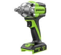 Greenworks 24V Cordless Brushless 500Nm Avvitatore a percussione a batteria senza USB-C batteria e caricatore IW5500