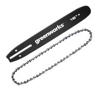 Greenworks Barra di ricambio da 40,6 cm e catena