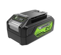 Greenworks Batteria 24V 4Ah - Potente Batteria per Tutti gli Attrezzi da Giardino 24V, Batteria Ricaricabile agli Ioni di Litio, Ricarica Veloce, Indicatore LED di Ricarica, Garanzia 2 Anni - G24B4