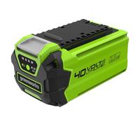 BATTERIA GREENWORKS 40V 2Ah 71Wh G40B2 AL LITIO RICARICA 100% < DI 60 MINUTI