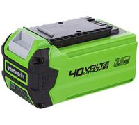 Greenworks Batteria G40B2 (batteria ricaricabile agli ioni di litio 40 V 2 Ah potente e ricaricabile adatta a tutti i dispositivi della serie Greenworks Tools 40 V)