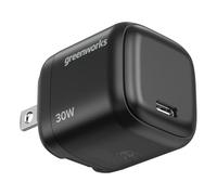 Greenworks Caricatore USB C 30W,ricarica rapida, compatto e pieghevole per Samsung Galaxy S25 Ultra/S24, iPhone 17/16, MacBook, Pixel 9, iPad, Garanzia 3 Anni -AP030EA