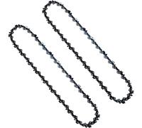 Greenworks Catena motosega 2 pack per 4-Inch (10cm) Bar -26 Drive Links-low-kickback catena adatta Greenworks mini motosega G24MCS10