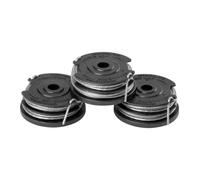 Greenworks - Confezione da 3 bobine di ricambio per decespugliatore a doppia linea, 1,7 mm