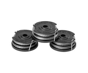 Greenworks - Confezione da 3 bobine di ricambio per decespugliatore a doppia linea, 1,7 mm