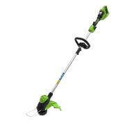 Greenworks Decespugliatore a batteria 24 V, diametro di taglio 33 cm, diametro filo 2 mm, Max 5600 TR/Min, velocità di taglio massima 5600 giri/min (batteria e caricabatterie non inclusi)