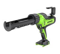 Greenworks G24CG Pistola Sigillante Elettrica, Forza 2900N, 6 Velocità, Antigoccia, SENZA Batteria 24V e Caricabatterie, Garanzia 3 Anni