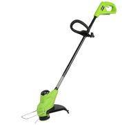 Greenworks G24LT25 Tagliabordi a Batteria per Giardini Piccoli e Medi, Ampiezza di Taglio 25cm, Filo di Nylon da 1,65mm con Autofeed, SENZA Batteria 24V e Caricabatterie, Garanzia 3 Anni