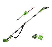 POTATORE TAGLIASIEPI MULTI GREENWORKS 40V G40PSH ASTA 2,7m SOLO CORPO MACCHINA