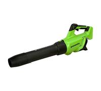 Greenworks GD40AB - Soffiatore a Batteria con Modalità Cruise, Motore Brushless, 210km/h, 15,6m³/min, Funzione Turbo, SENZA Batteria 40V e Caricabatterie, Garanzia 3 Anni