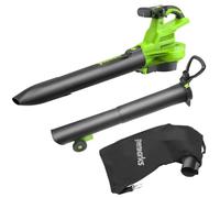 GREENWORKS Soffiatore a Batteria Aspiratore Foglie Aspirafoglie Elettrico 48V (NO BATTERIA) - GD48BVII