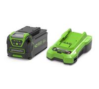 Greenworks GSK40B4 - Starter Kit 40 Ah - Batteria 4 Ah e Caricatore