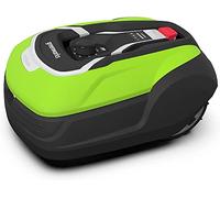 Greenworks Optimow 15 robot rasaerba per prati fino a 1500m2 e Pendenza 35%, silenzioso, Controllato 4G, funzioni di sicurezza avanzate, protetto da durto, 3 anni di garanzia