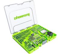 Greenworks Punte per trapano e bit di avvitamento (set completo da 90 pezzi con bit pick and click adatti a tutti i trapani e avvitatori a batteria)
