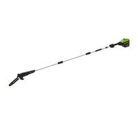 Greenworks Sega a bastoncino senza fili da 60 V 25 cm, potatrice d'acciaio lunga 2,81 m, mini motosega elettrica Gen 2 con alimentazione automatica dell'olio, velocità della catena di 13 m/s, solo