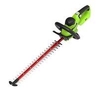 Greenworks Tagliasiepi a Batteria Brushless 24V GD24HT61, Lunghezza Lama 61 cm, Diametro Taglio 25.4 mm 3200 spm senza Batteria e Caricabatterie
