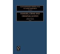 Greer Litton Fox Families, Crime and Criminal Justice (Copertina rigida)