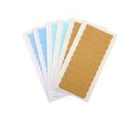 Greethga 6 Pezzi di Nastro per Extension per Capelli Cuciture, Colla Blu, Nastro Sostitutivo per Capelli, Nastro Biadesivo Resistente al Sudore