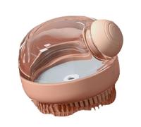 Greethga per Doccia per Cani per Pulizia Bagno per Massaggi per Toelettatura di Cani con Dispenser per Shampoo per Cani e Gatti A Pelo Lungo,Rosa