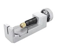 Greethga Utilizza il kit di strumenti di riparazione per rimuovere i perni del cinturino in metallo per regolare il cinturino per adattarsi a qualsiasi stile di orologio, Argento