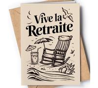 Greeting Cards for Everyone Biglietto di pensionamento originale per donna o uomo - Biglietto di pensionamento per mamma, papà, college e amici - EU 117
