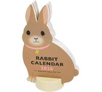 Greeting Life 2026 Animal Die-Cut Rabbit calendario da tavolo C-1719-ET