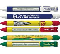 Greeting Pen Penne di recupero - Fellowship/12 Step Recupero/Visione per te Trio Messaggio Rotante 6 Pen Set (36078)