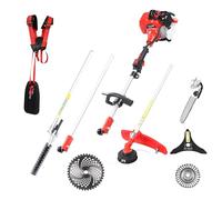 GREEWELL Decespugliatore a gas a 2 cicli multifunzione sega a palo accessori per tagliasiepi conforme EPA Cinghia a tracolla raffreddata ad aria Sistema di attrezzi da giardino per prato Fattoria