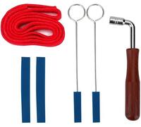 GREEYO 6 Pezzi Chiave Accordatura Pianoforte Kit di Strumenti per Accordatore di Pianoforti, kit di Accordatura Pianoforte Professionale