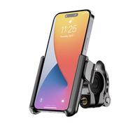 Grefay Porta Cellulare Bici Porta Cellulare Moto【1S Sgancio Rapido】 Anti Shake Universale a 360°Supporto Telefono Moto per iPhone 15/14/13 Samsung S23/S22 4.5-7" Smartphone