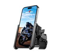 Grefay Supporto Telefono Bicicletta [1S sgancio rapido] 360° Rotazione, Anti Sha
