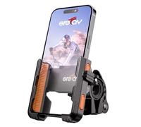 Grefay Supporto Telefono Bicicletta 【1S Smontaggio Rapido】 Supporto Telefono Moto Rotazione a 360° Supporto Telefono da Manubrio per Bici da Scooter per Smartphone da 4,5 a 7,0 Pollici