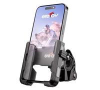 Grefay Supporto Telefono Bicicletta 【1S Smontaggio Rapido】 Supporto Telefono Moto Rotazione a 360° Supporto Telefono da Manubrio per Bici da Scooter per Smartphone da 4,5 a 7,0 Pollici