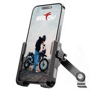 Grefay Supporto Telefono Moto [1S Sgancio Rapido] Porta Cellulare Supporto Telefono Specchietto Retrovisore Della Moto con Rotazione di 360 per Smartphone da 4.5-7" Pollici