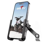 Grefay Supporto Telefono Moto [1S Sgancio Rapido] Supporto Telefono Specchietto