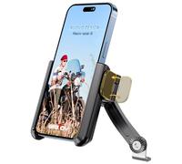 Grefay Supporto Telefono Moto Supporto Telefono Scooter Rotativo a 360° Rilascio Rapido Supporto Moto Telefono per 3,5-7,0 Pollici Smartphone Dispositivi