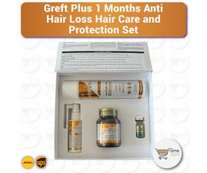 Greft Plus 1 mese anti perdita di capelli, dopo il trapianto di capelli set...