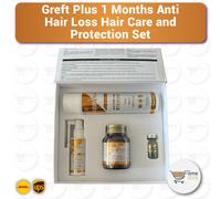 Greft Plus 1 mese anti perdita di capelli, dopo il trapianto di capelli set c...