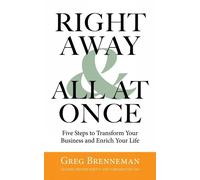 Greg Brenneman Right Away and All At Once (Copertina rigida)