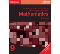 Greg Byrd Chris Pearce Cambridge Checkpoint Mathematics Challenge W (Tascabile)