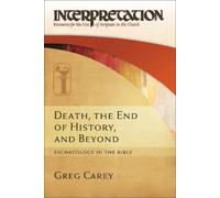 Greg Carey Death, the End of History, and Beyond (Copertina rigida)