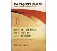 Greg Carey Death, the End of History, and Beyond (Copertina rigida)