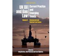 Greg Gordon UK Oil and Gas Law: Current Practice and Emerging Trends (Tascabile)