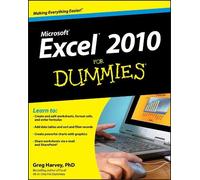 Greg Harvey Excel 2010 For Dummies (Tascabile)