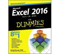 Greg Harvey Excel 2016 All-in-One For Dummies (Tascabile)